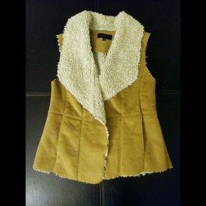 Talbot's suede vest